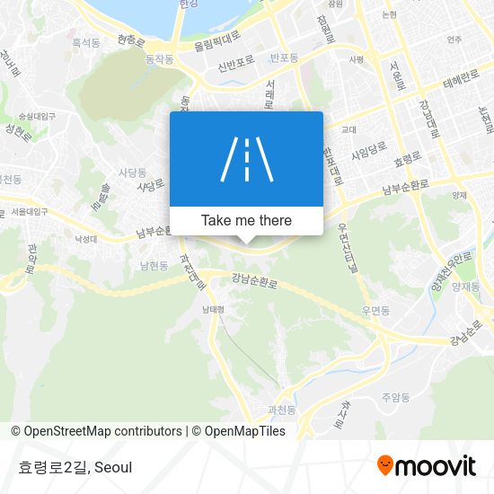 효령로2길 map