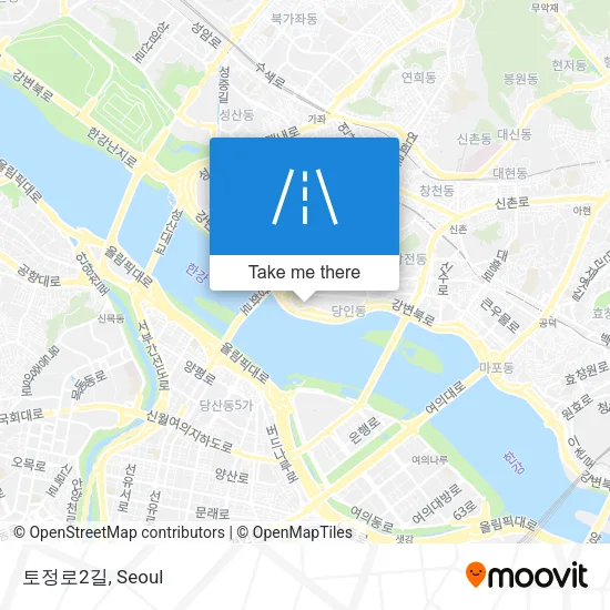 토정로2길 map