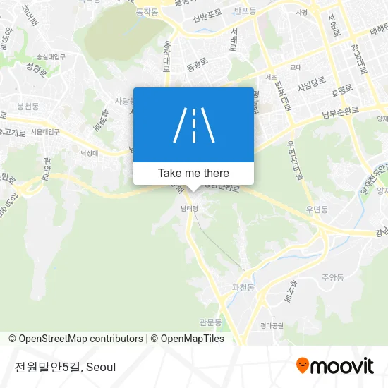 전원말안5길 map