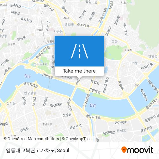 영동대교북단고가차도 map