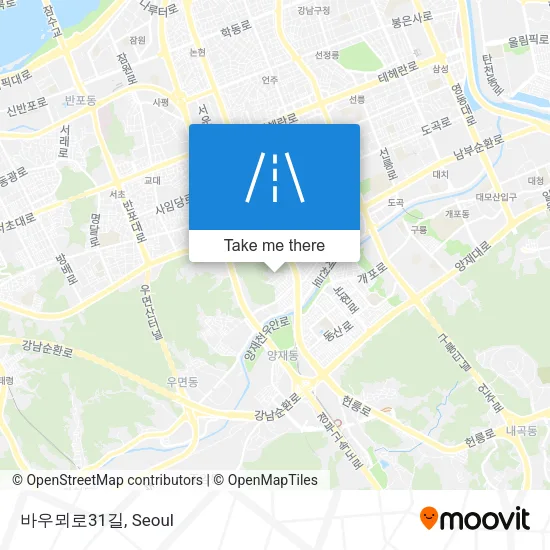 바우뫼로31길 map