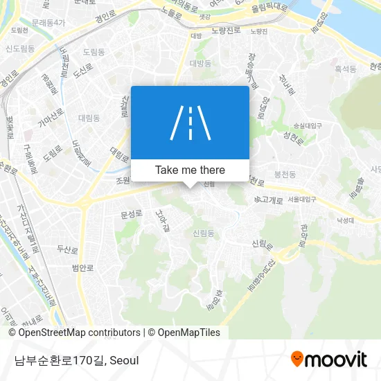 남부순환로170길 map