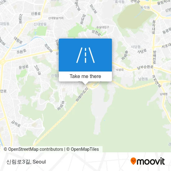신림로3길 map