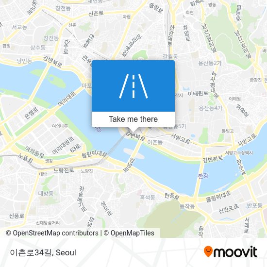 이촌로34길 map