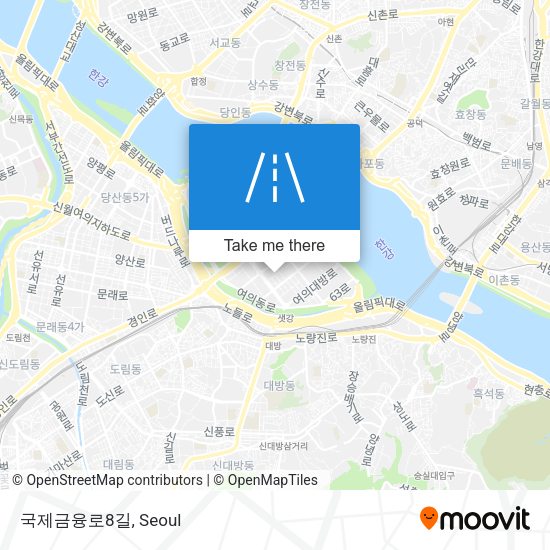 국제금융로8길 map
