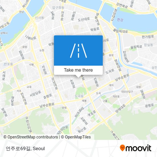 언주로69길 map