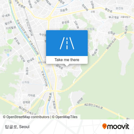 탑골로 map