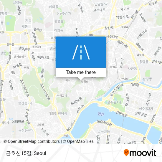 금호산15길 map