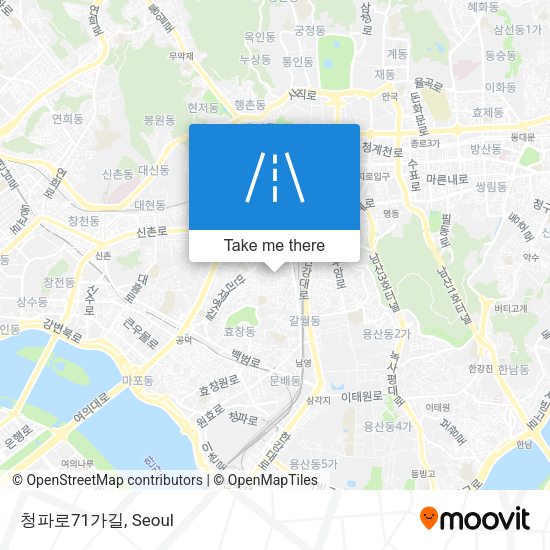 청파로71가길 map
