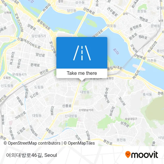 여의대방로46길 map