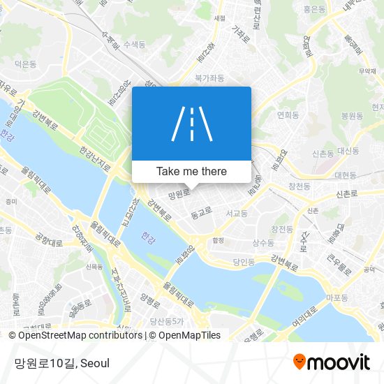 망원로10길 map