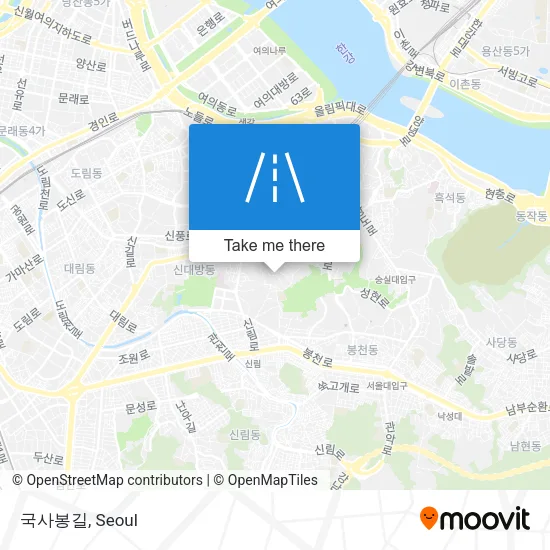 국사봉길 map