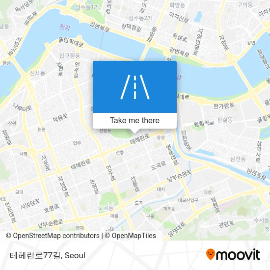 테헤란로77길 map