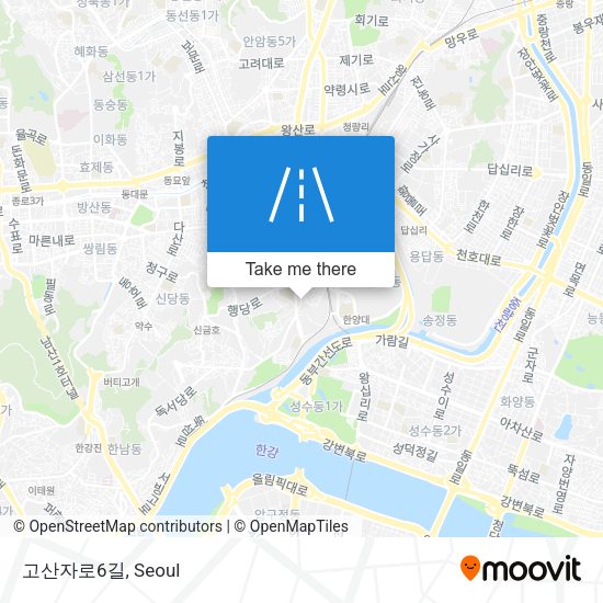 고산자로6길 map
