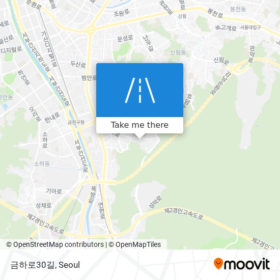 금하로30길 map