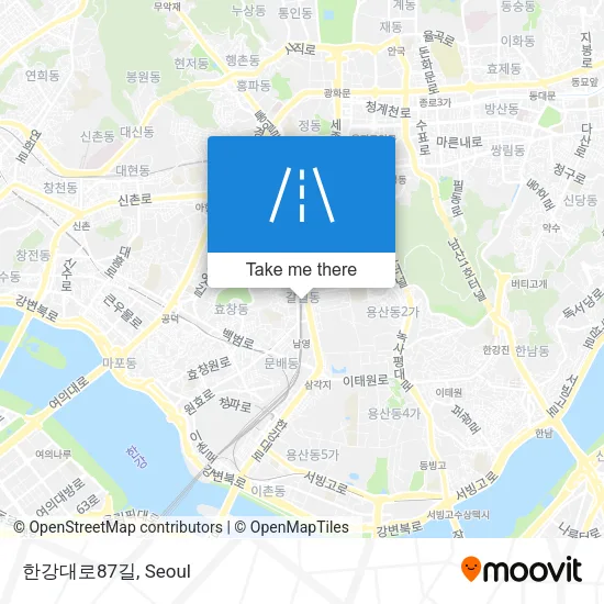 한강대로87길 map