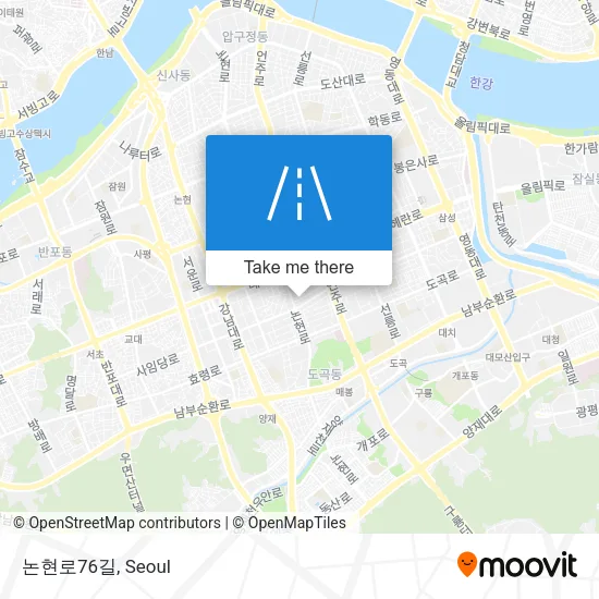 논현로76길 map