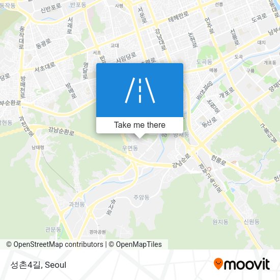 성촌4길 map