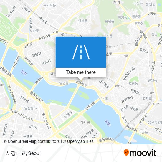 서강대교 map