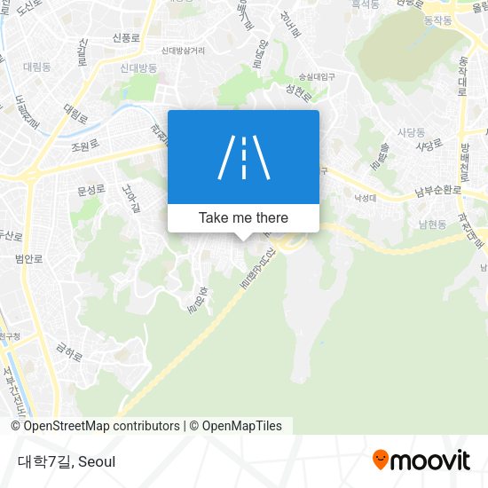대학7길 map