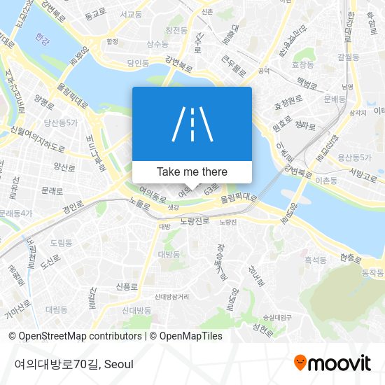 여의대방로70길 map