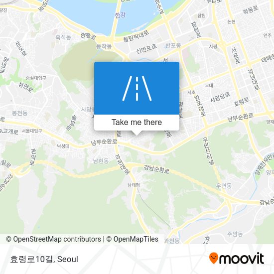 효령로10길 map