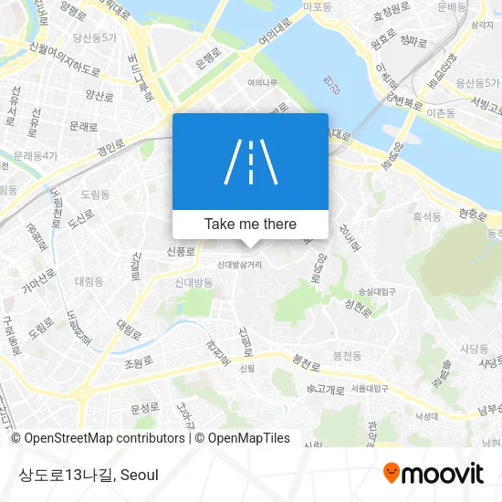 상도로13나길 map