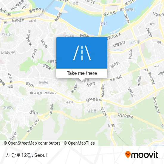 사당로12길 map