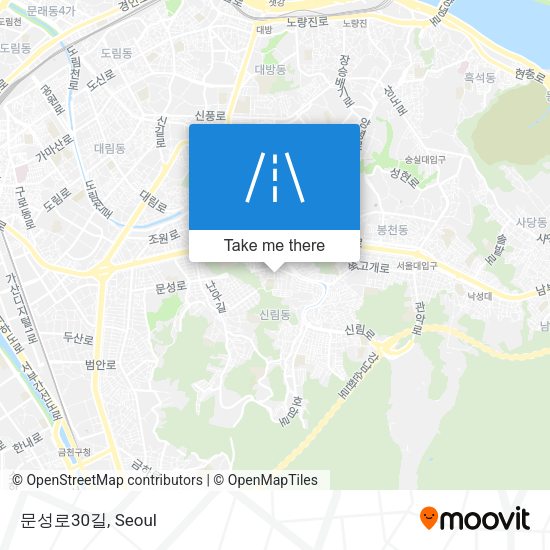 문성로30길 map