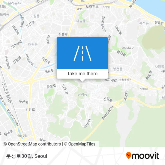 문성로30길 map