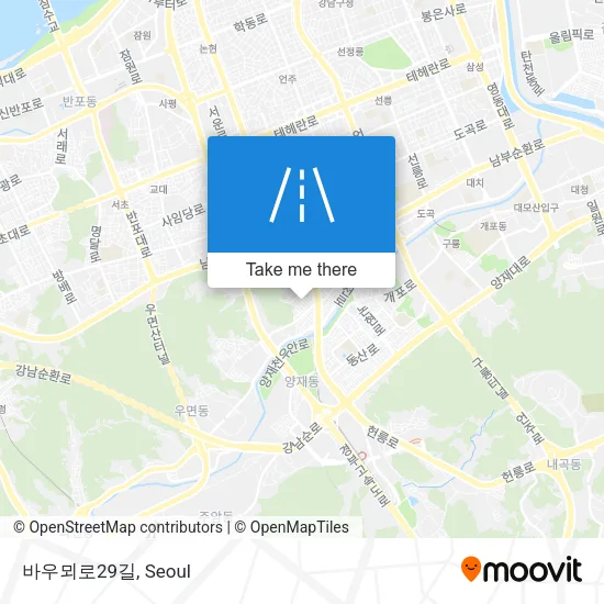 바우뫼로29길 map