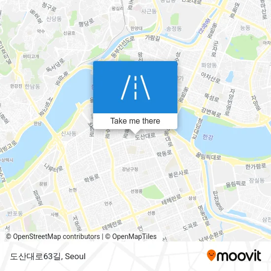 도산대로63길 map