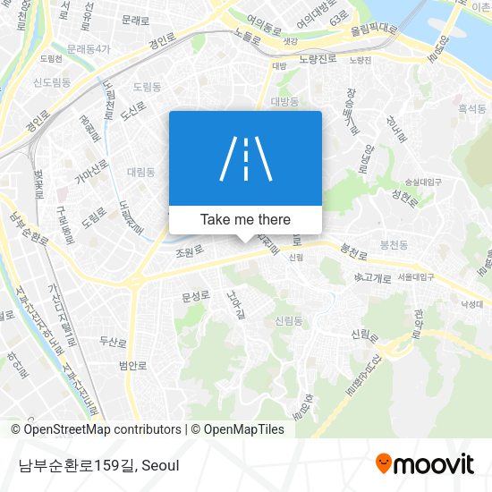 남부순환로159길 map