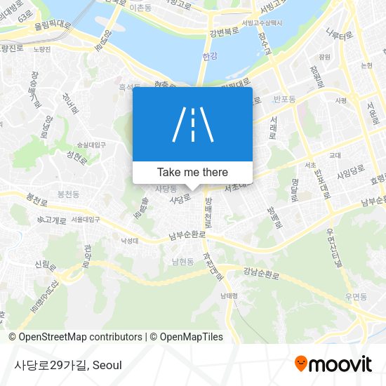 사당로29가길 map