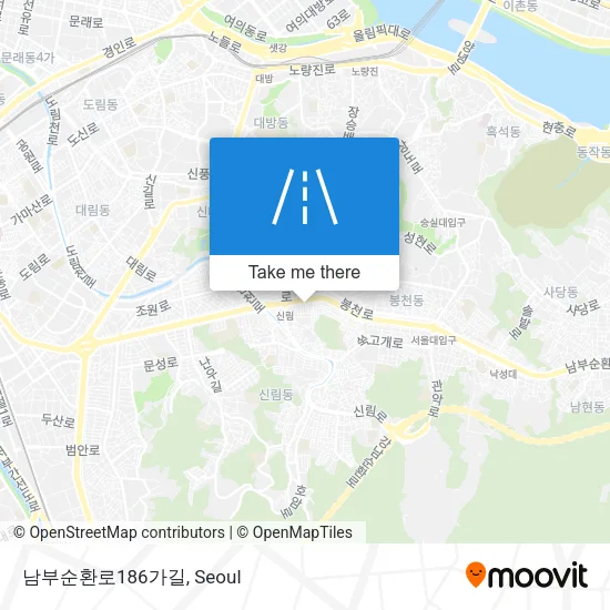남부순환로186가길 map