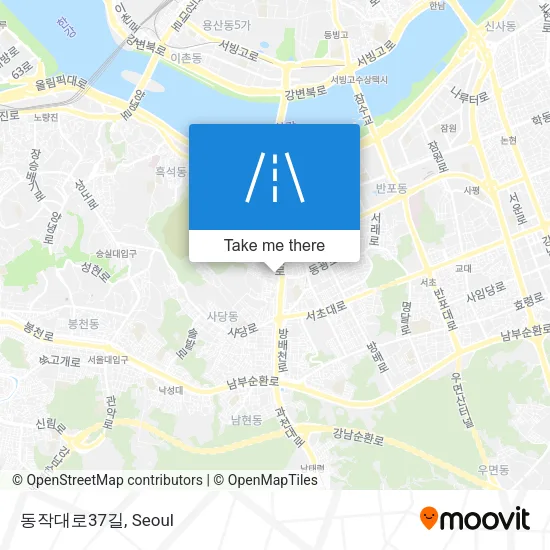동작대로37길 map