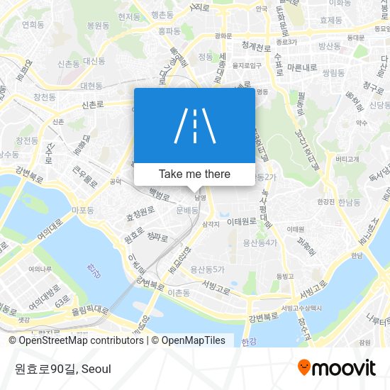 원효로90길 map