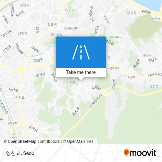 양산교 map