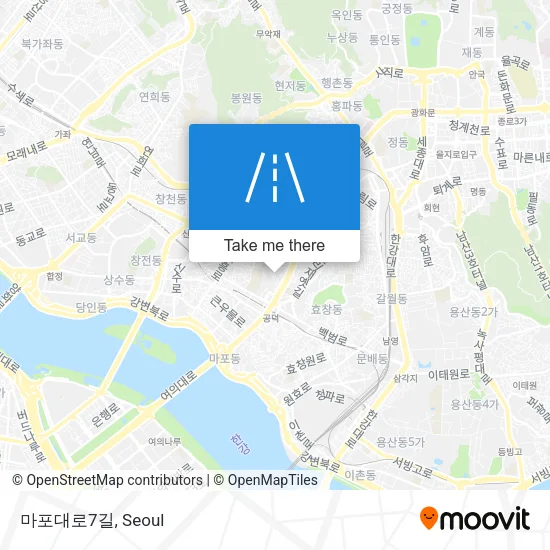 마포대로7길 map
