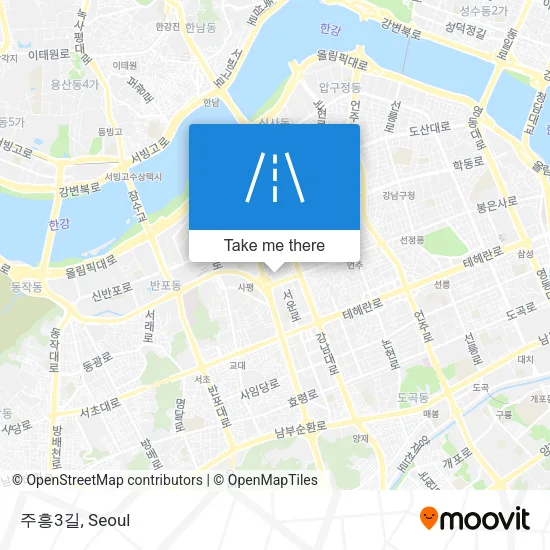 주흥3길 map