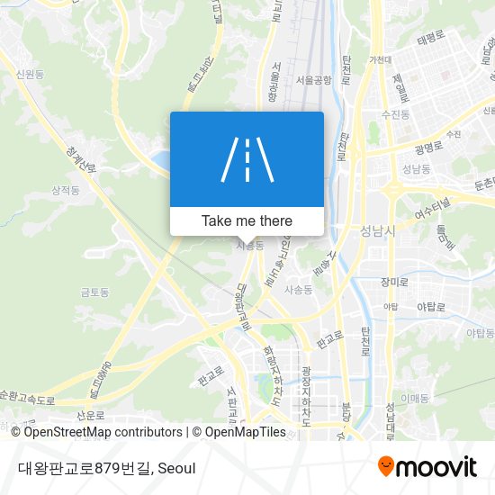 대왕판교로879번길 map