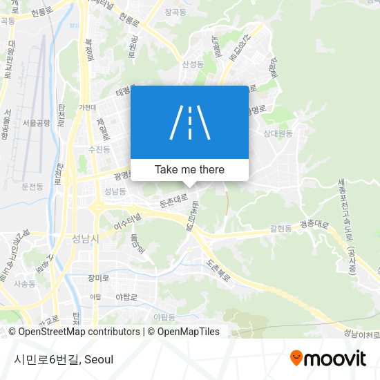 시민로6번길 map