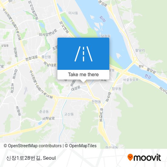신장1로28번길 map