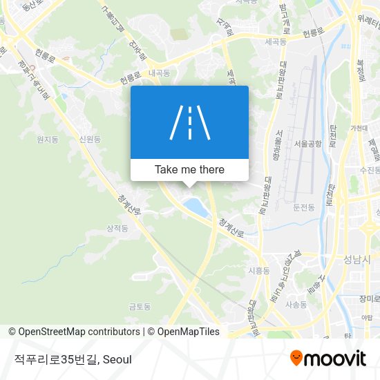 적푸리로35번길 map