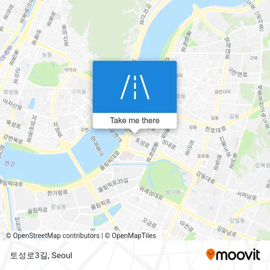 토성로3길 map