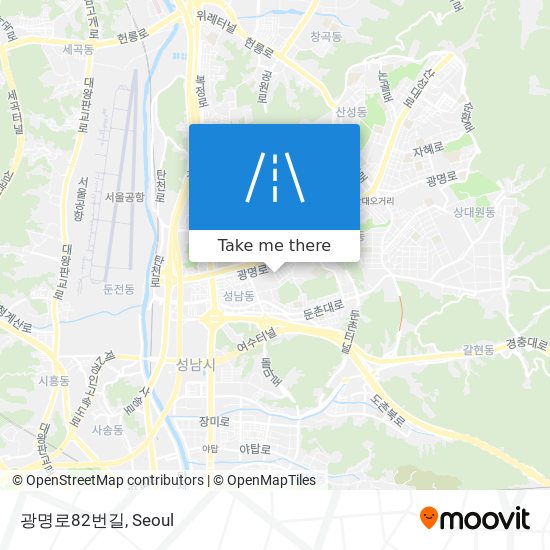 광명로82번길 map