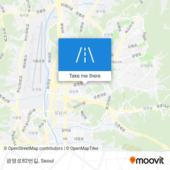광명로82번길 map