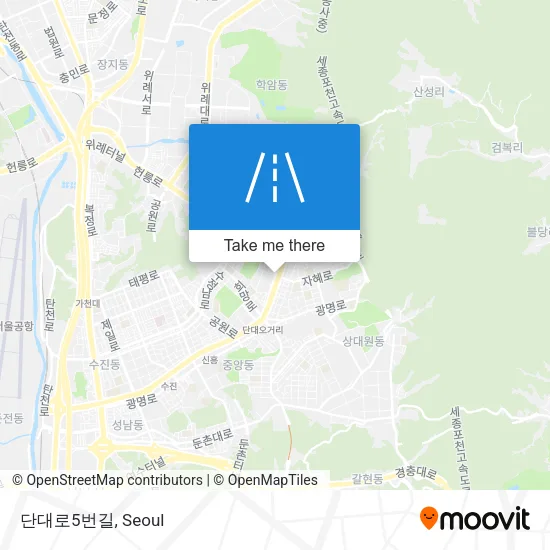 단대로5번길 map