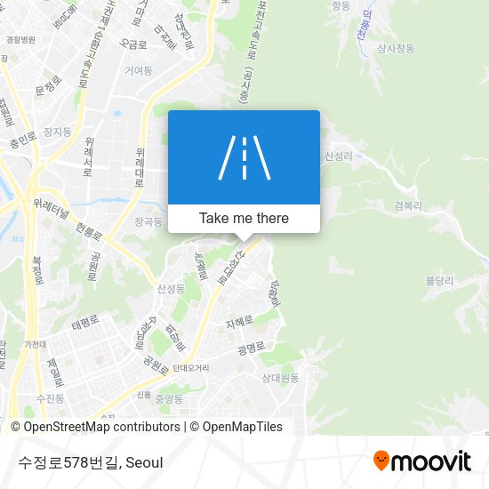 수정로578번길 map