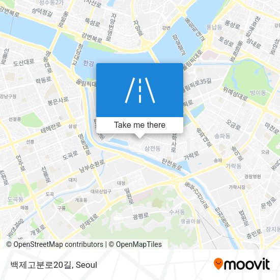 백제고분로20길 map